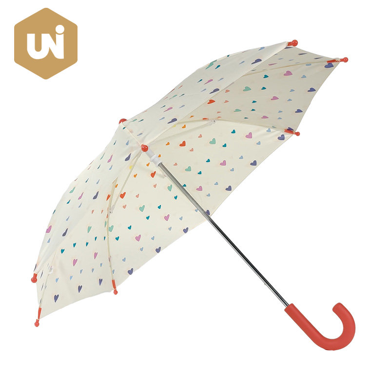 Umbrella Colorful Heart Kids