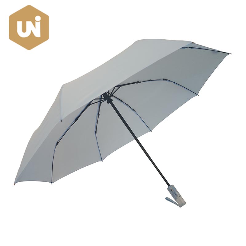 Auto Fillte Frithdhíonach Fiberglass Oscailte agus Dún Umbrella